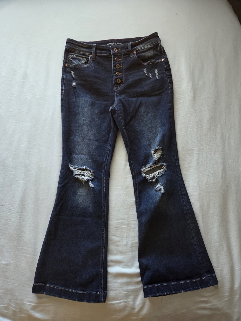 Maurices High-Rise Flare Jeans — Size 12 Short